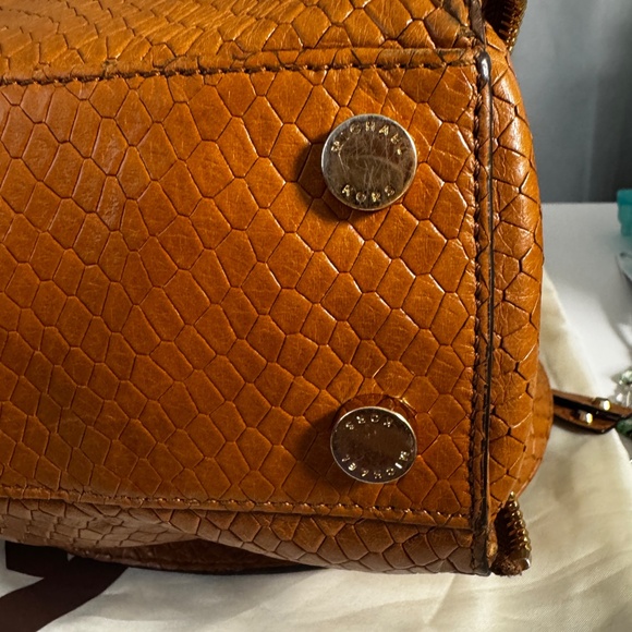 Michael Kors Jet Set Travel Tote – Brown Python Embossed Leather - Picture 5 of 14